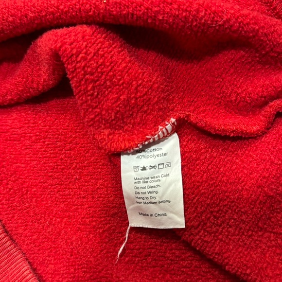 Women’s large red sweatshirt - Picture 4 of 5